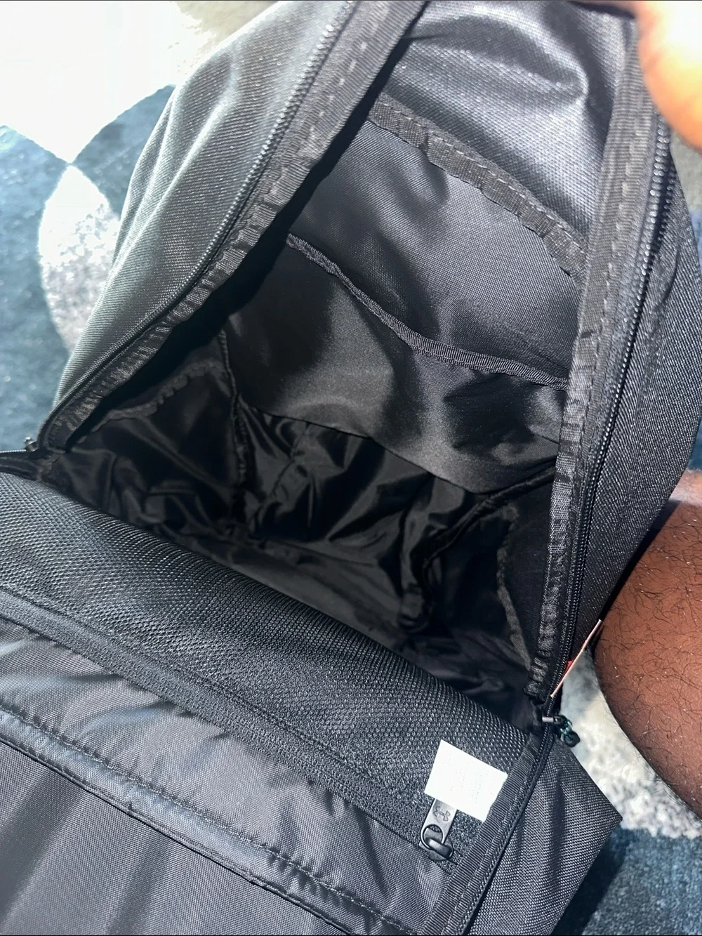Under Armour Black and Blue Men's Athletic Backpack